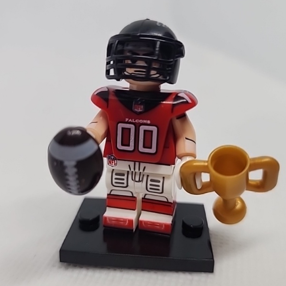 Minifigure american football NFL New Atlanta Falcons  buildingblock M13